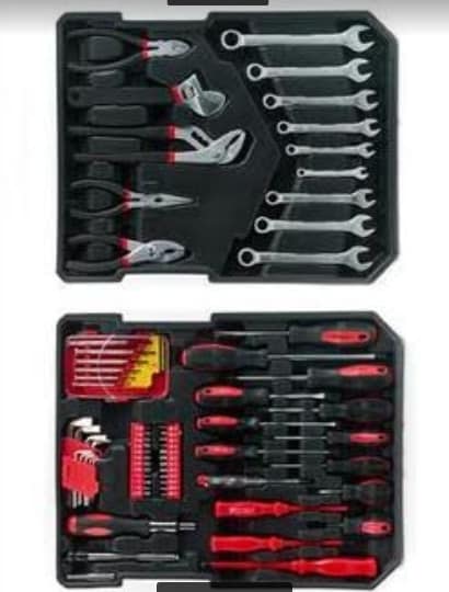 186-Piece Tools Set with Briefcase